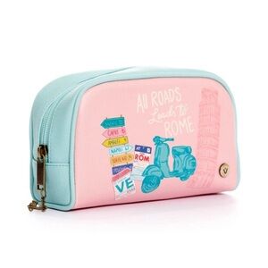 Make up bag - Pink and Blue